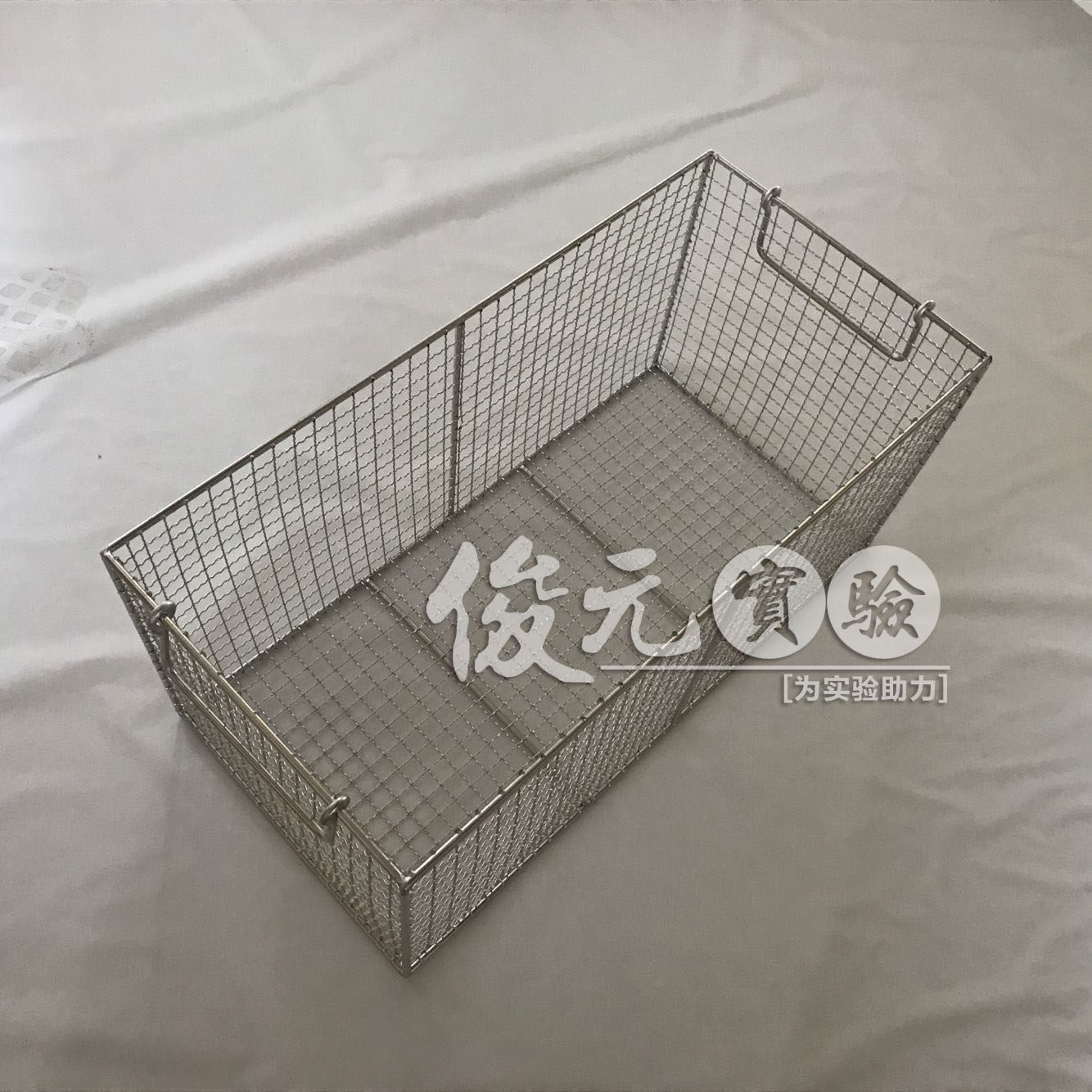 方形 304不锈钢 消毒篓 框篮筐 试管提篮 灭菌篓筐 清洗篮子