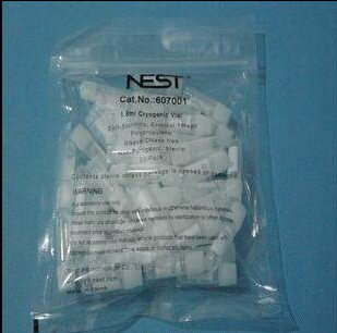 NEST 冻存管 607001 品牌1.8ml 外旋盖冷冻管 圆底可立 50个/包