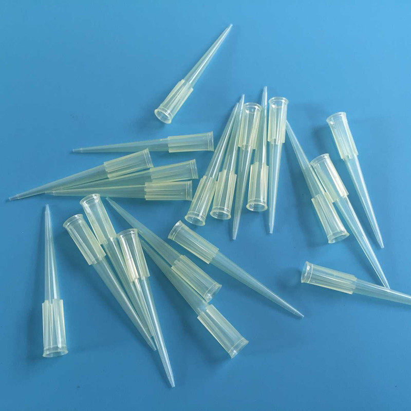 实验室200ul硅化移液枪头高温高压不变形 可上排枪吸头