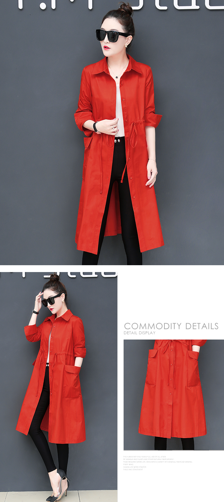 Trench pour femme en Polyester - Ref 3227605 Image 33