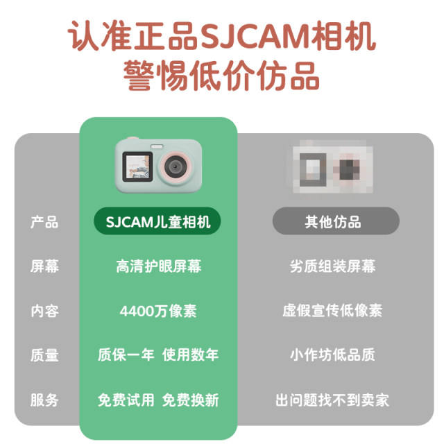 SJCAM Suying ຜະລິດຕະພັນໃຫມ່ຂອງເດັກນ້ອຍກ້ອງຖ່າຍຮູບການຖ່າຍຮູບກາງແຈ້ງທີ່ໃຊ້ເວລາເດັກນ້ອຍກ້ອງຖ່າຍຮູບດິຈິຕອນ HD ບັນທຶກ