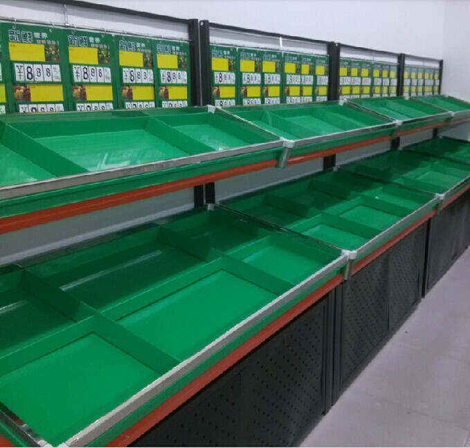 Fruit shelf Supermarket fruit and vegetable rack Fruit and vegetable rack Boutique fruit and vegetable display rack Fresh fruit and vegetable rack