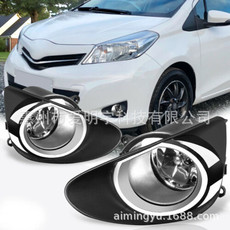 Противотуманные фары 适用丰田雅力士yaris 13-14款卤素雾灯套装 低配改装高配雾灯套件