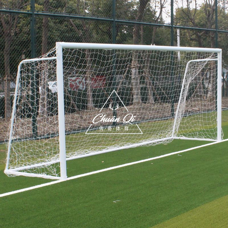 Factory direct sales standard large football door frame 11-a-side football door football frame 7 32*2 44 ball net