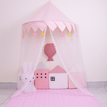 Bed Mantle Semicircle Princess House Reading Corner Arrangement Bed Bedside Decorated Tent Men And Women Kindergarten Modern Interior