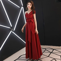 Бордовая длинная сумка на одно плечо