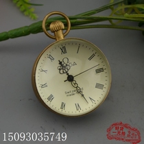 Antiques and miscellaneous collections craft gifts pure copper new products mechanical crystal Omega spherical watch medium size