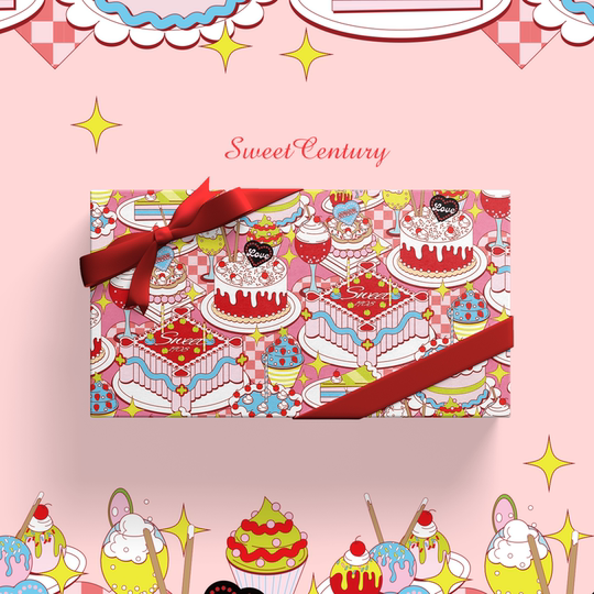 LUCKUP Gift Wrapping Paper Birthday Gift Paper Teacher's Day Xiaoxiangfeng Handmade Wrapping Box Paper