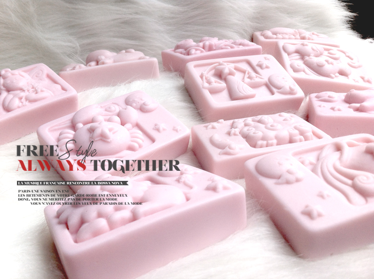 B1183diy chòm sao thủ công xà phòng mềm silicone khuôn xà phòng xà phòng kẹo mềm sô cô la đặc biệt sữa mẹ xà phòng đặc biệt khuon banh bao