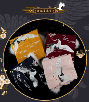 Shirt language Hanfu (wind crane) clearance embroidered woolen cloak autumn and winter plush pendulum element spot