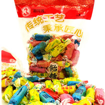 Sweet Apo sorghum candied soft candy bulk Shandong specialty nostalgic Net red snacks 500g mixed multi-flavor