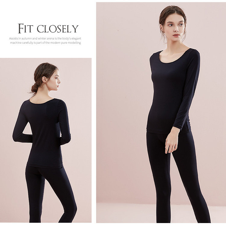 芬怡 19秋冬新款 莫代尔女式保暖内衣套装 天猫优惠券折后￥69包邮（￥189-120）2色可选