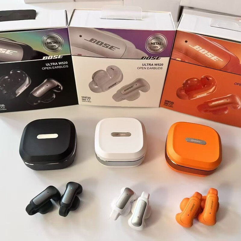 Cross-Border New Model Ultra W520 Zinc Alloy Open-Style Bluetooth Headphones Bose Sports Metal Ear Clip Noise Reduction
