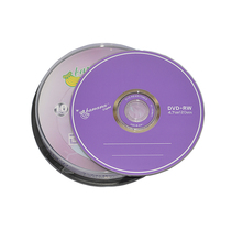 Banana can be repeated with blank disc DVD-RW 4 7G capacity can be repeatedly burned disc 10 pieces