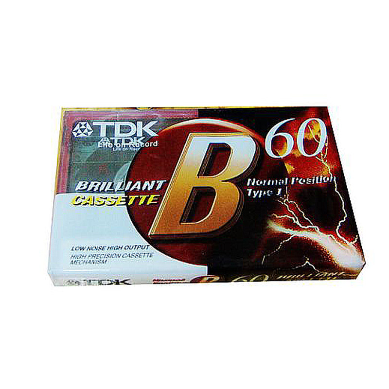 TDK repeater vintage machine blank recording single tape HS60 vintage video tape TDK-B60 minutes recording tape