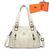 Белая подарочная коробка, подарок на день рождения, из натуральной кожи