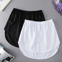 Fashion Skirts Detachable Fake Shirt Irregular Skirt Tail