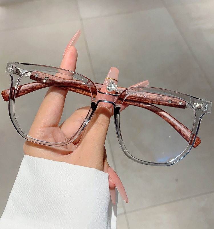 Neue Internet-Berühmtheit mit der gleichen Anti-Blaulicht-Brille für Männer und Frauen, modische schlichte koreanische Version des Rahmens, Sonnenbrille_voghion.com