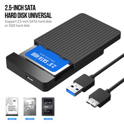 2.5 ນິ້ວ USB3.0 Hard Drive Case External hd case enclosure u