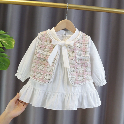 Осенний комплект, детский лонгслив, коллекция 2023, в западном стиле, в корейском стиле