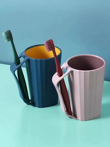 Креативный ополаскиватель для рта для влюбленных, зубная щетка для домашнего использования, милая ручка со стаканом, простой и элегантный дизайн