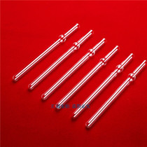 High-temperature-resistant quartz glass tube tubular furnace quartz tube Tube Boat-sheet baton Crucible Baking glass instrument Dingding to process