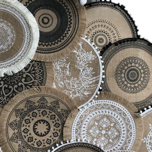 Ins ручное ручное вязаная подушка для еды jaoseki