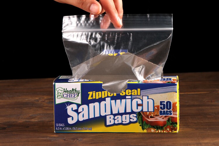 50 Only Removable Food Fruit Food Kitchen Refreshing Bag Freezer Bag Frozen Bag Sorting Bag