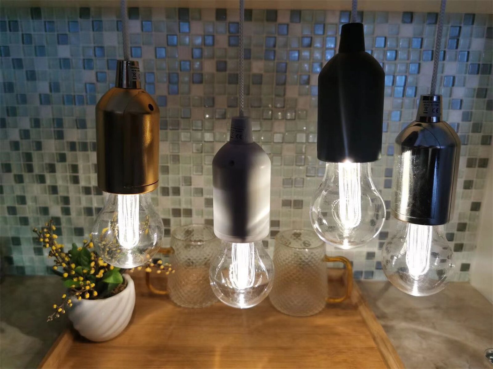 Light bulb for a small night light with a light bulb