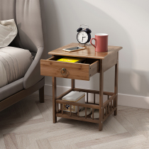 Bedside table Special price Bedroom simple modern small cabinet Mini storage cabinet locker simple bedside table Economical