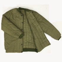 87 old-fashioned cotton coat yellow army green pure cotton thickened labor protection cold storage cotton coat inner liner cotton jacket and cotton trousers suit