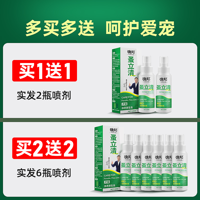 Confirme pets in addition to flea domestic dog in vitro deworming dog with lice medicine flea clear wall lice insect repellent spray