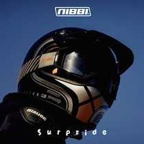 NSX Retro Rally Helmet Nibbi Rally Off-Road SCRAMBLER Retro Full Helmet Knimi