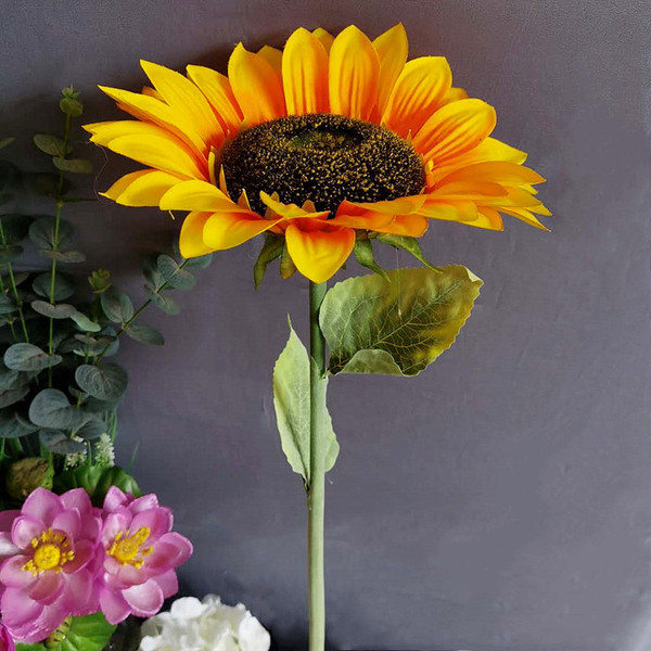 Bionic Sunflower Dance Props Opening Ceremony Bouquet