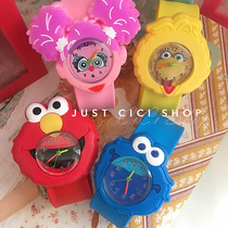 Social People series Sesame Street emo sweet cake strange bird super cute Pat watch three watches