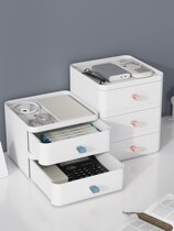 Study Supplies Finishing Box Desk Renovation Containing shelf Pens Containing box Desktop Students Ins Little cabinets