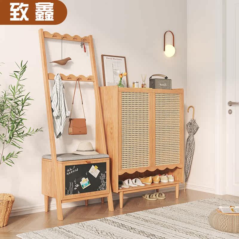 Zhixin shoe rack simple storage artifact partition modern minimalist door corridor with cabinet door locker rack