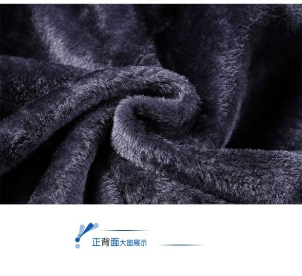 Đàn ông trung niên và già bông cotton mùa xuân và mùa đông và mùa đông cộng với áo khoác nhung dày, bộ đồ thể thao giản dị phù hợp với bố tải xúc xắc kích thước lớn áo khoác kaki nam
