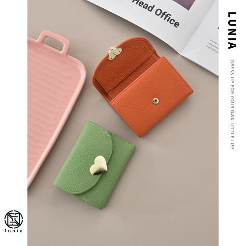 Tide, кожаный бумажник, короткая сумка через плечо, универсальный кошелек с молнией, из натуральной кожи