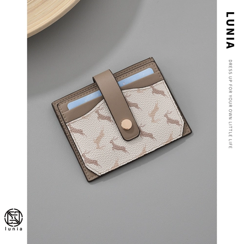 Оригинальный брендовый картхолдер, кожаная ультратонкая сумка через плечо для водительских прав, подарок на день рождения, японские и корейские