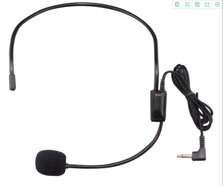 Honey Bee loudspeaker headset microphone headset for wired microphone teaching universal