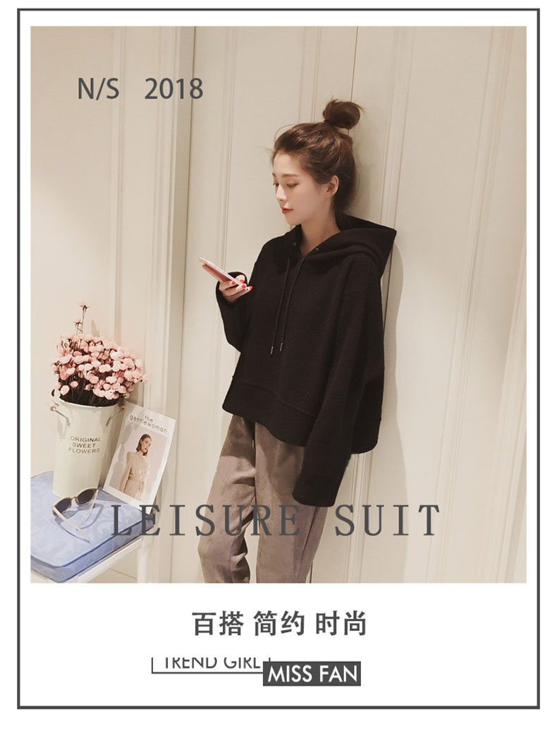 Sweatshirt femme en Coton - Ref 3214834 Image 9