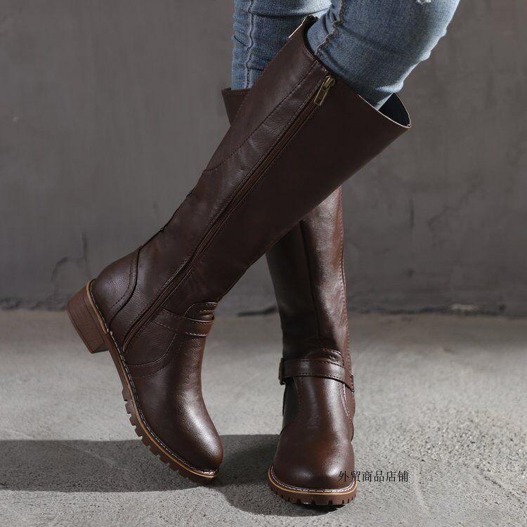 Women's Long Martin Boots in Large Sizes 35 to 43 - Taobao product photo 6