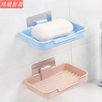 Suction wall soap box soap box hollow toilet soap holder