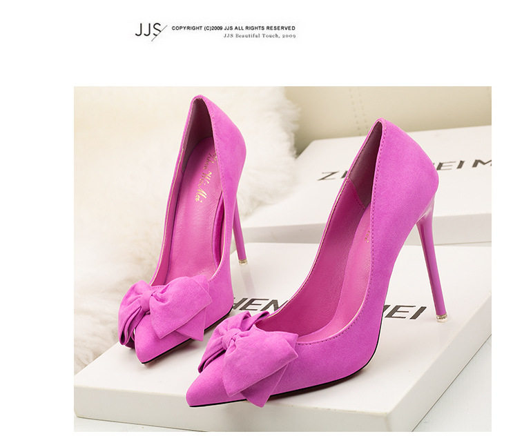 Мрачный женщины на высоких кабгалстук-бабочкаах обувь bowknot women high heel shoes OTHER / Other 