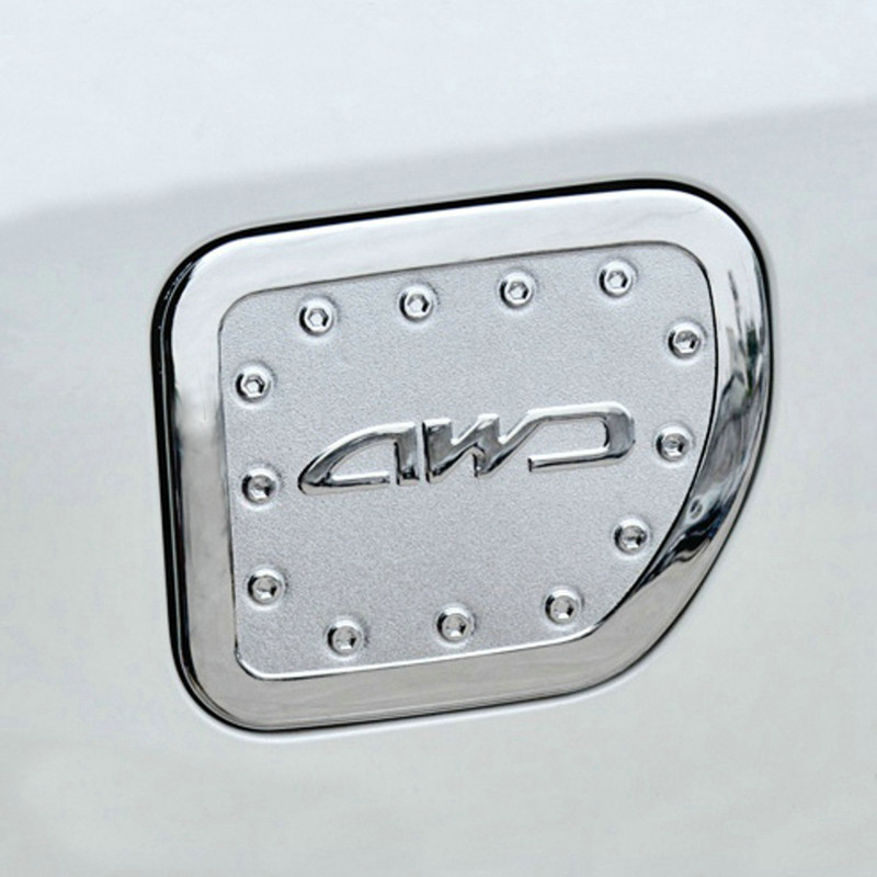 03-09-10-20 Prado domineering 2700 modified fuel tank cover decoration stickers bright strip trim exterior accessories