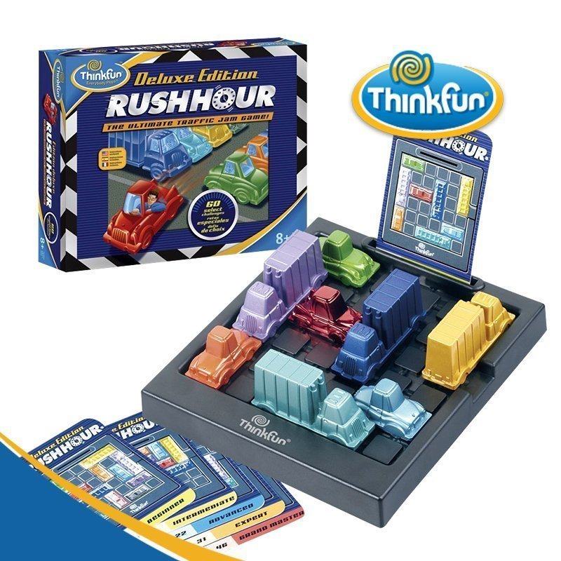 Thinkfun table game traffic jam time luxury version Rush Hour logical thinking toy Six gift