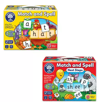 ORCHARD TOYS board games MatchSpell English matching spelling game TOYS