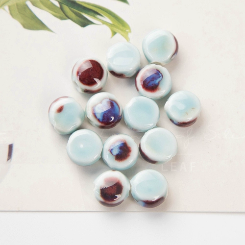 Керамический аксессуар, аксессуары, керамические плетеные бусины, материал ручной работы