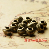 Плетеный ретро металлический аксессуар с аксессуарами ручной работы, бронзовый фонарь, связать своими руками